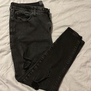 Torrid Black Distressed Jeans